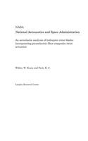 An Aeroelastic Analysis of Helicopter Rotor Blades Incorporating Piezoelectric Fiber Composite Twist Actuation