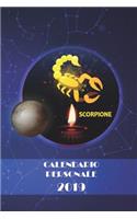 Calendario Personale 2019: Scorpione