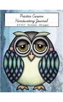 Practice Cursive Handwriting Journal