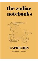 Capricorn - The Zodiac Notebooks