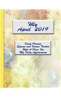 My April 2019 Daily Planner