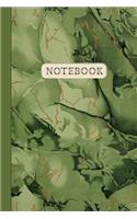 Marble Journal Classic Notebook (Leafy Green Edition)