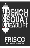 1000 Pounds Bench Squat Deadlift