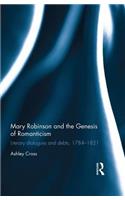 Mary Robinson and the Genesis of Romanticism