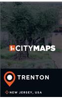 City Maps Trenton New Jersey, USA
