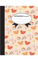 Composition Notebook, 8.5 x 11, 110 pages