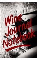 Wine Journal Notebook