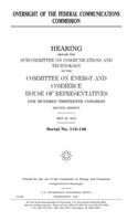 Oversight of the Federal Communications Commission