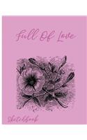 Full Of Love Sketchbook