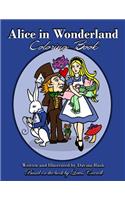Alice in Wonderland: Coloring Book