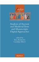 Analysis of Ancient and Medieval Texts and Manuscripts