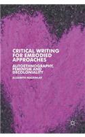 Critical Writing for Embodied Approaches