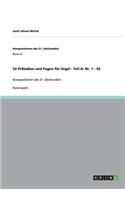 52 Präludien und Fugen für Orgel - Teil A