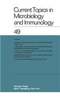 Current Topics in Microbiology and Immunology / Ergebnisse Der Mikrobiologie Und Immunitätsforschung