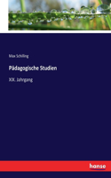 Pädagogische Studien: XIX. Jahrgang