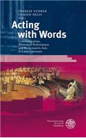 Acting with Words