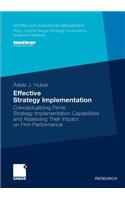 Effective Strategy Implementation