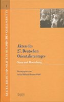 Akten Des 27. Deutschen Orientalistentags (Bonn - 28. September Bis 2. Oktober 1998)
