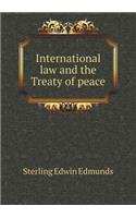 International law and the Treaty of peace