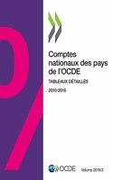 Comptes Nationaux Des Pays de l'Ocde, Volume 2019 Numéro 2 Tableaux Détaillés