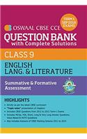 Oswaal CBSE CCE Question Bank with Complete Solutions for Class 9 Term I (April to Sep. 2016) English Lang. & Lit