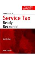 Service Tax Ready Reckoner (28th Edition, 2017)