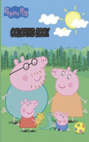 Peppa Pig Coloring Book: Peppa Pig Wonderful Adults Coloring Books True Gifts For Family With Easy Coloring Pages Peppa Pig In High-Quality To Unleash ... Coloring Pages, It