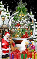 Christmas Tree Coloring Book For Kids