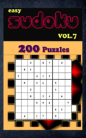 Easy Sudoku Puzzles: 200 Sudoku Puzzles to Exercise Your Mind Puzzles & Solutions Large Print Puzzle Book Brain Games for Clever Kids Vol.7