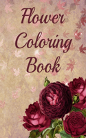 Flower Coloring Book