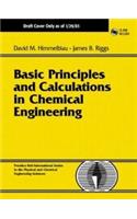 Basic Principles and Calculations in Chemical Engineering: International Edition