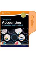 Complete Accounting for Cambridge O Level & Igcse