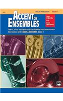 ACCENT ON ENSEMBLES MALLET PERC BOOK 1