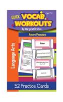 Quick Vocab Workouts Practice Cards