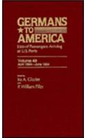 Germans to America, Apr. 15, 1884-June 30, 1884: Lists of Passengers Arriving at U.S. Ports(Germans to America)