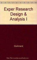Exper Research Design & Analysis I