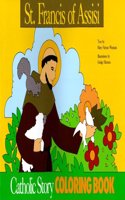 St Francis of Assisi Catholic Story Coloring Book