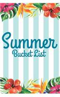 Summer Bucket List: A Journal with 100 Motivational Quotes and Prompts to Write Down, Do, Remember and Rate your Summer Family Bucket List Filled with 100 Motivational 