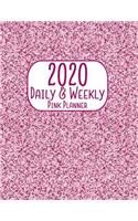 2020 Daily & Weekly Pink Planner