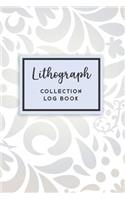 Lithograph Collection Log Book