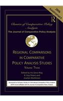 Regional Comparisons in Comparative Policy Analysis Studies