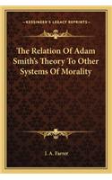The Relation Of Adam Smith's Theory To Other Systems Of Morality: (English)