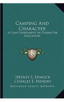 Camping And Character