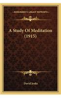Study of Meditation (1915)