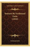 Sonnets by Ferdinand Earle (1910)