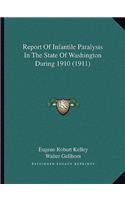 Report of Infantile Paralysis in the State of Washington During 1910 (1911)