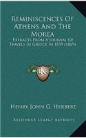 Reminiscences Of Athens And The Morea