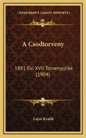 A Csodtorveny