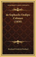 de Sophoclis Oedipo Coloneo (1830)