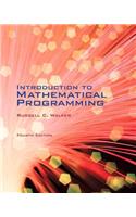 Introduction to Mathematical Programming